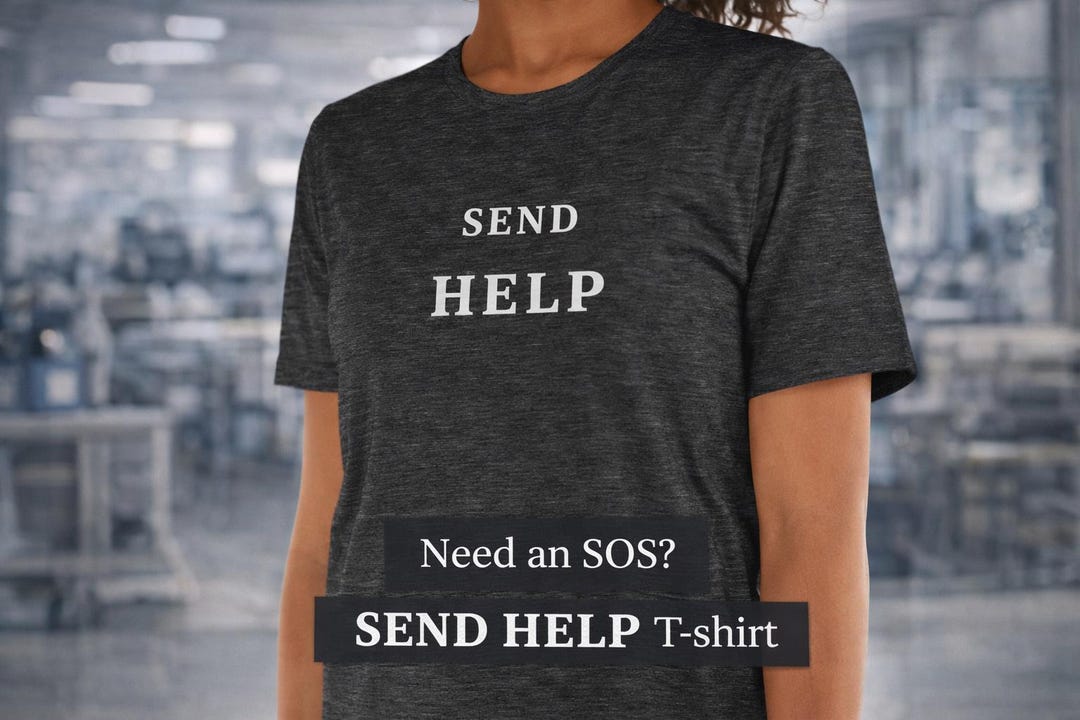 Send Help Humor Send Help Office Shirt, Corporate Burnout Humor Tee, Funny Work Gift ...