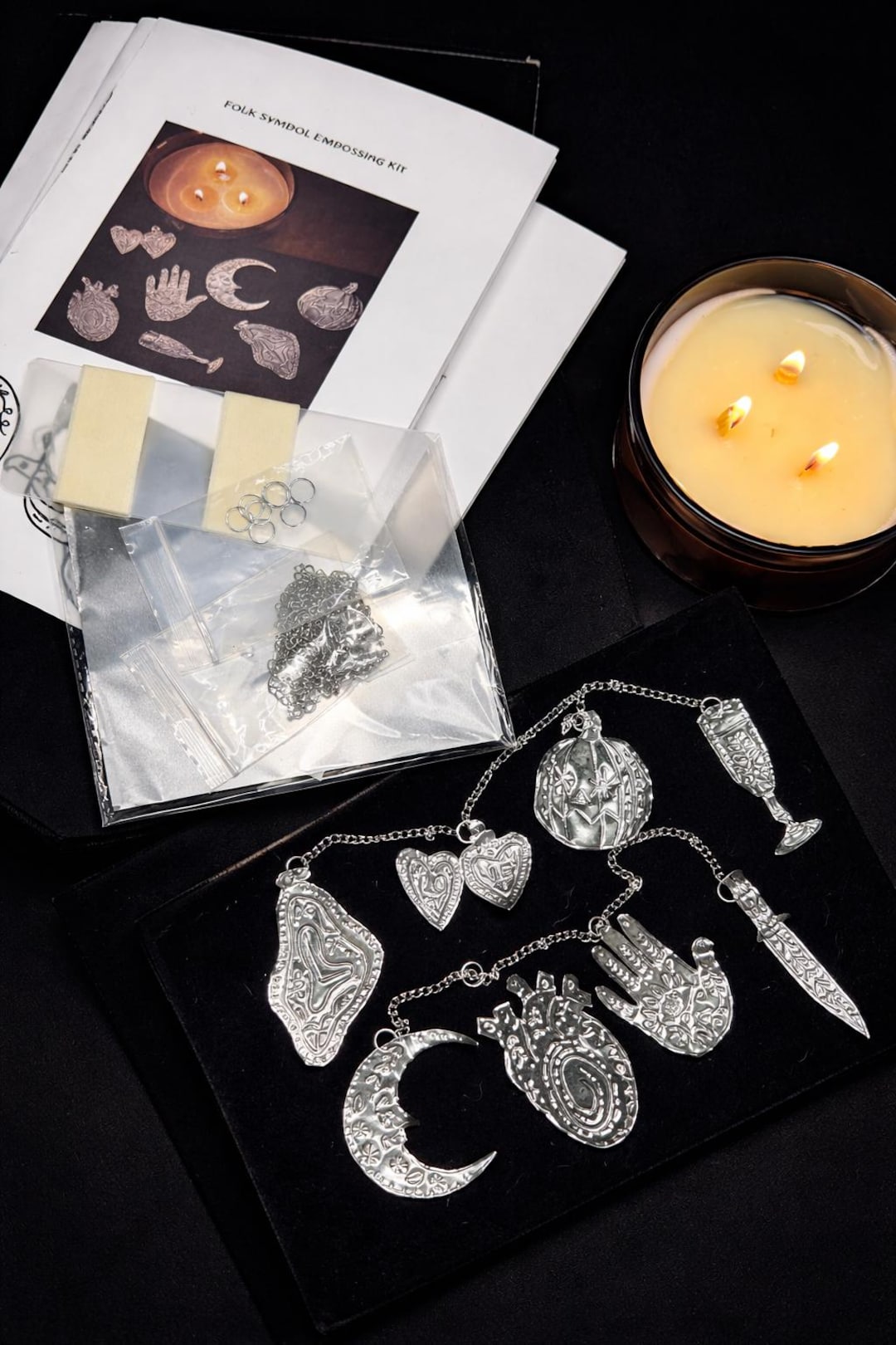 Etsy Ritual Small Rituals – Folk Symbol Tin Foil Embossing Kit | Beginner-friendly ...