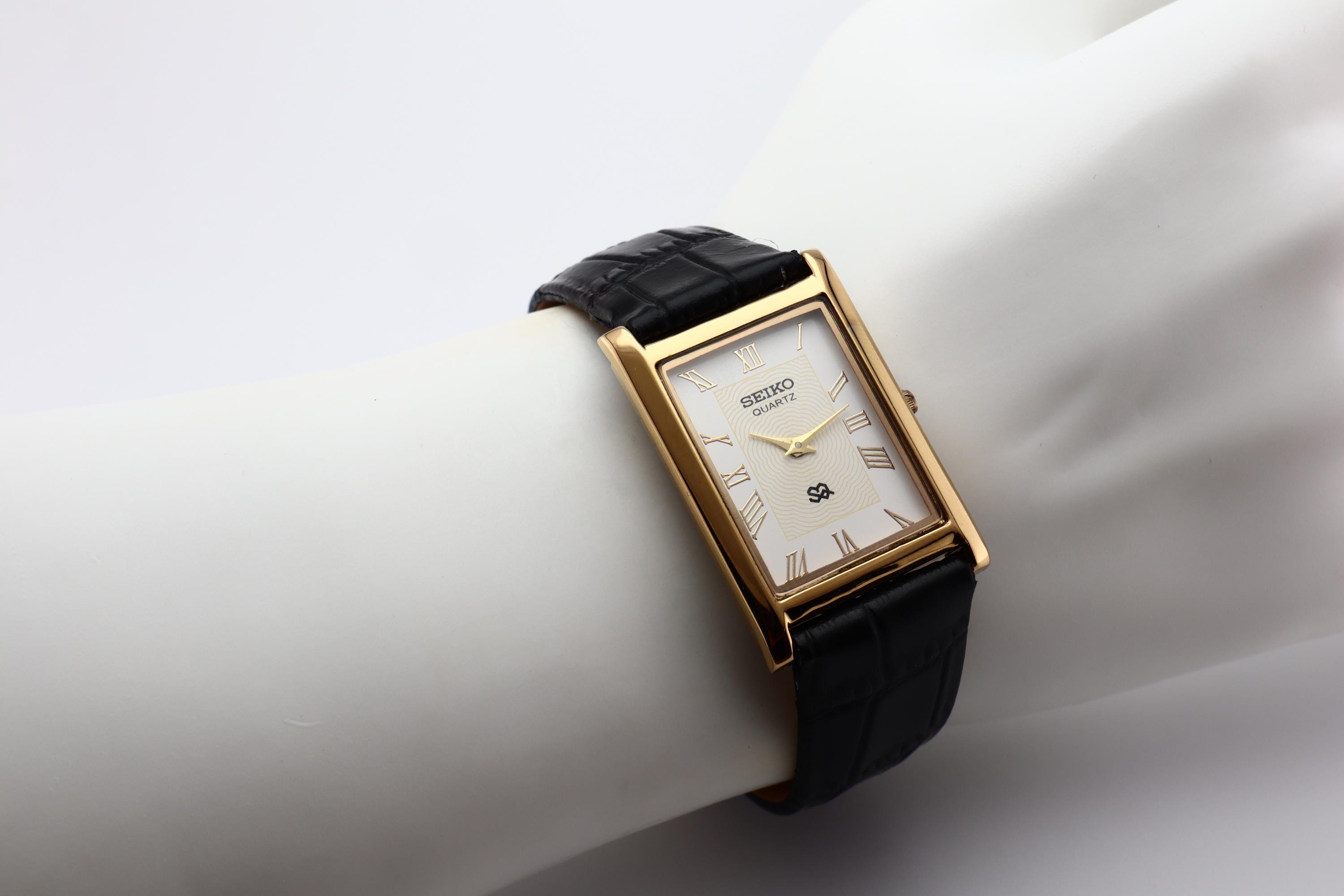 Vintage Seiko Tank Watch - Etsy