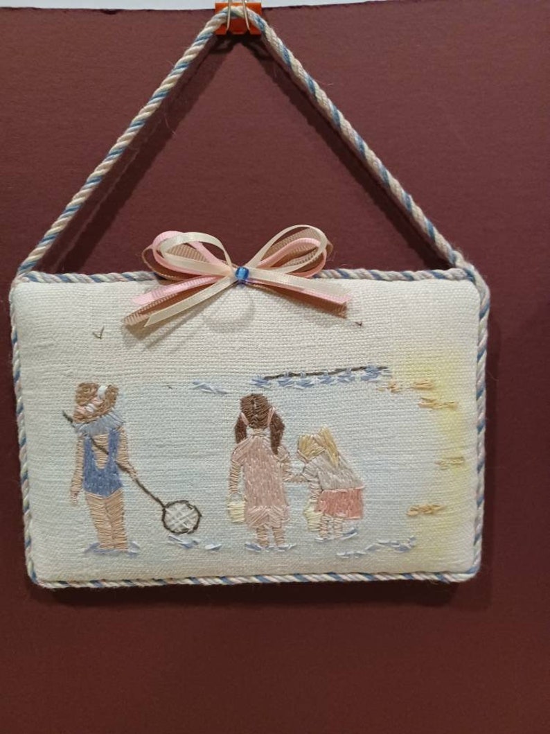 Door Hanger Needlepoint Finishing Service Door Hanger Etsy