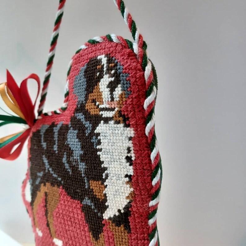 Irregular Shaped Ornament Needlepoint Finishing Service Flat Etsy