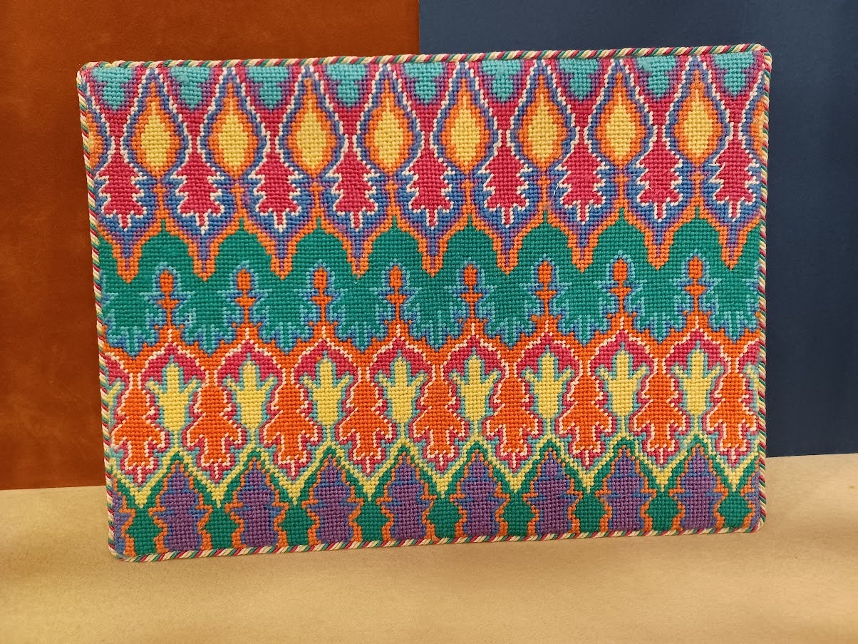 Tray Insert Needlepoint Finishing