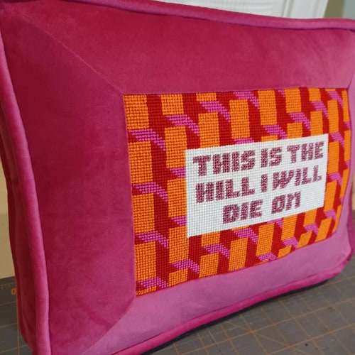 Needlepoint Finishing Service Pillows Etsy