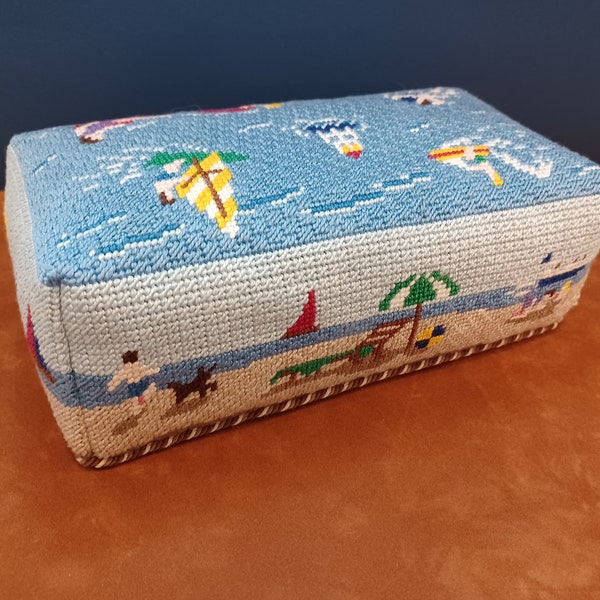 Needlepoint Canvas Door Stop Etsy