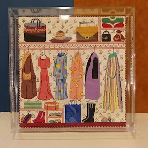 Acrylic Tray with Insert Finishing