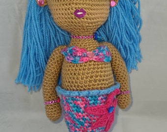 Princess of the Sea Mermaid Doll Custom Handmade