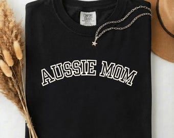 T-shirt med australisk herdehund
