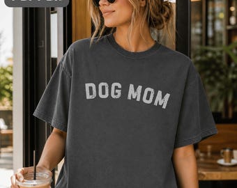Hundmamma T-shirt, hundälskare, hundälskare, hundägare, djurälskare, rolig hundmamma