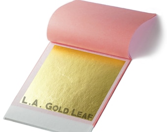 23k Genuine Double Gold Leaf - Loose or Transfer (500 sheets)