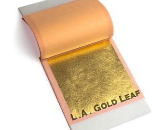 24K Genuine Gold Leaf - Loose or Transfer (5 - 500 sheets)