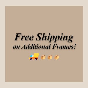 May include: Free shipping on additional frames! A yellow delivery truck with three brown boxes in the back.