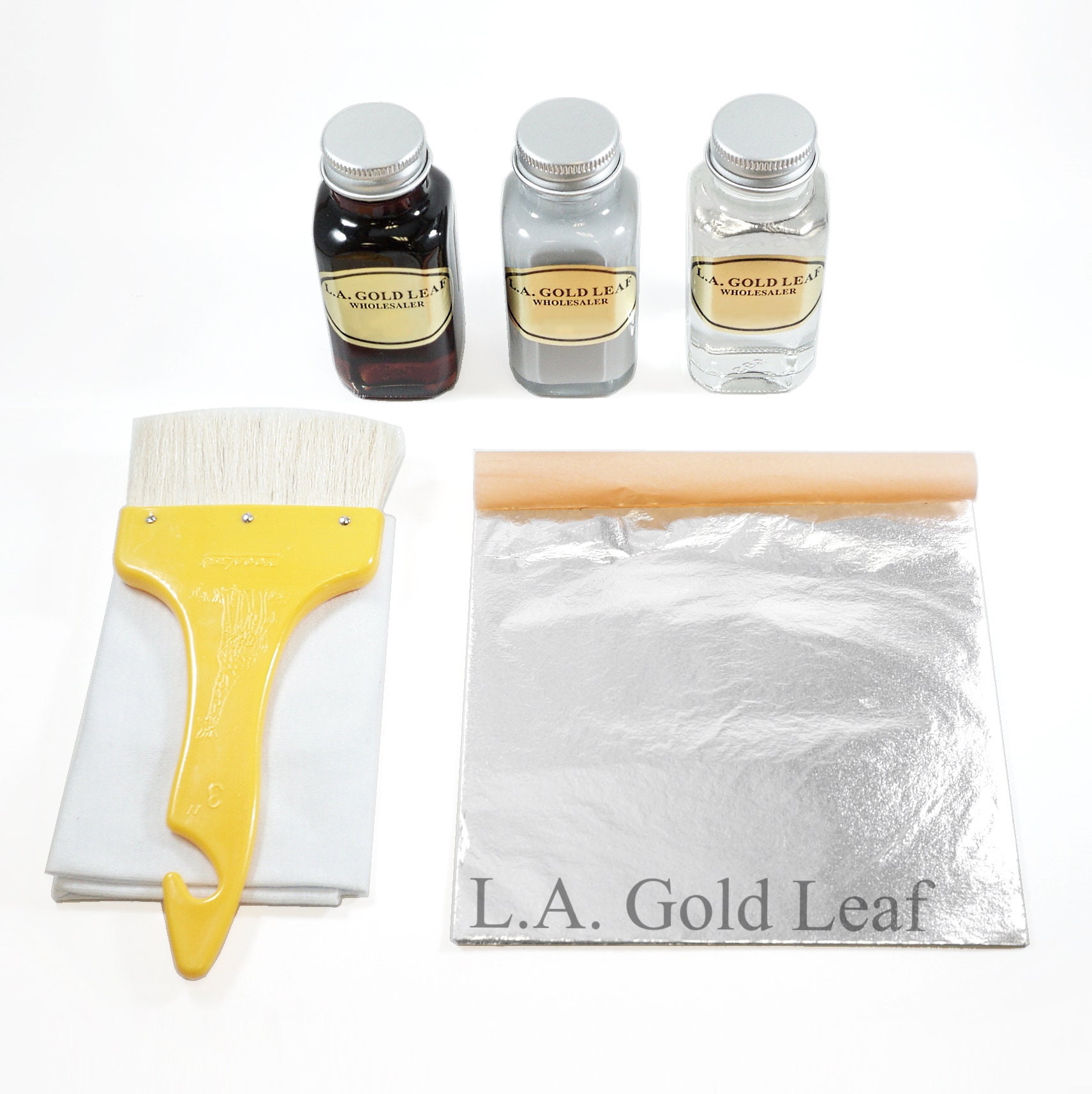 Gilding Glue Gold Leaf Foil Water-based Adhesive for Metal Foil Sheets DIY  Art Craft Paper Home Decoration 100g/Bottle 