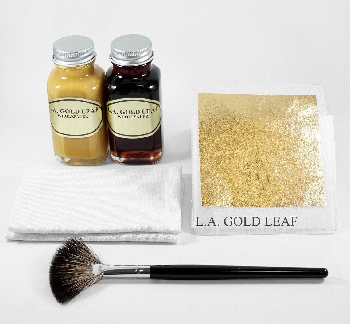 23K Gold Leaf Gilding Kit 2oz. Etsy