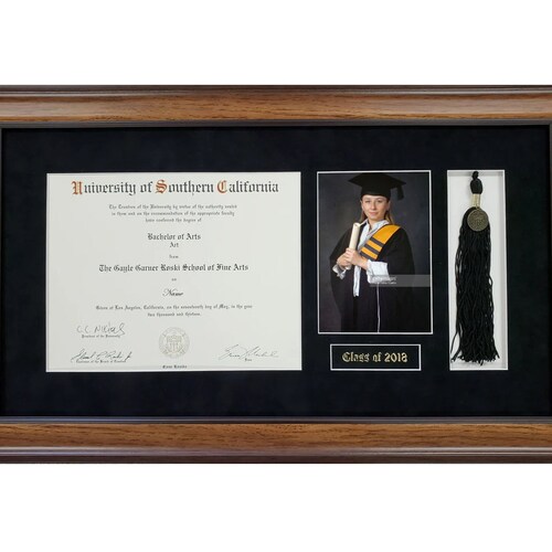 Handmade Diploma Frame for Diploma Size 8 1/2 X 11 Etsy