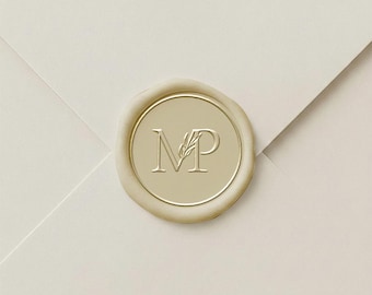 Embossed Wax Seal Envelope PSD Mockup, Luxury Wedding Invitation Stationery (Digital Download)