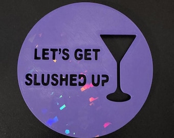 Holographic Ninja Slushie Drip Tray | 3D Printed Accessory | Smooth Finish
