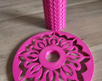 Ninja Slushi Compatible Accessories - Mandala Design