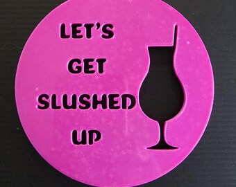 Holographic Slushie Drip Tray | 3D Printed Accessory, Smooth Finish