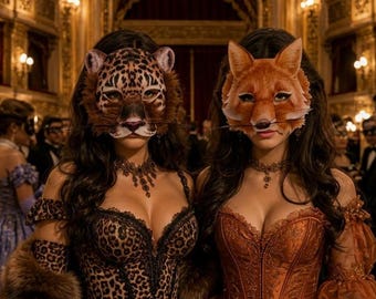 Maska Therian, maska zwierzęca, maska lisa, maska wilka, maska cosplay, maska na Halloween, maska maskaradowa, maska Mardi Gras, maska festiwalowa, maska imprezowa