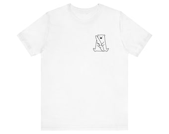 Bear Sketch Chest, Don't Settle For The Bare Minimum T-Shirt | Graphic Tee