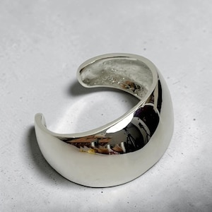 Pulsera rígida gruesa de plata de ley 925, brazalete de plata, pulseras para mujer, pulsera de plata, brazalete rígido, regalo para ella.