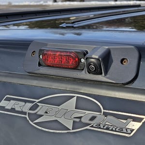 Jeep XJ Cherokee 97-01 3rd Brake Light Backup Reverse Camera Mount