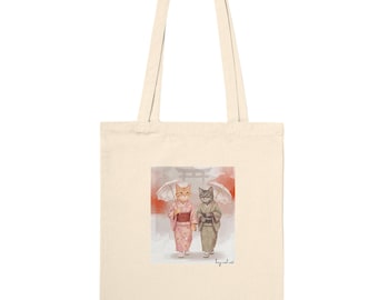 Kimonos in Kyoto Handschuhe & Tabitha Einkaufstasche