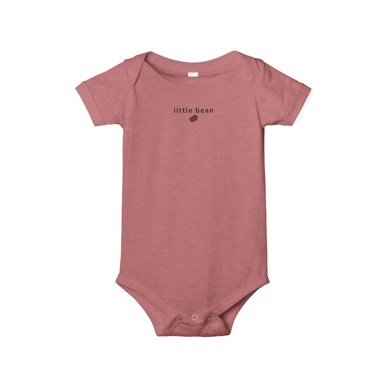 Little Bean Säugling Body Minimal Baby Bodysuit Bild 9