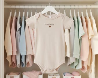 Mono infantil Little Bean, mono minimalista para bebé