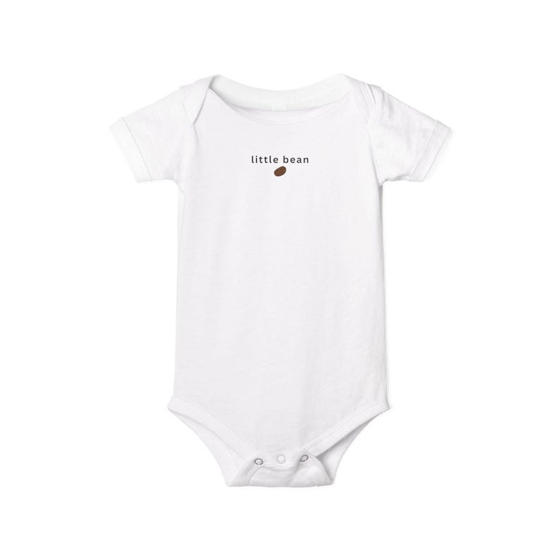 Little Bean Säugling Body Minimal Baby Bodysuit Bild 8