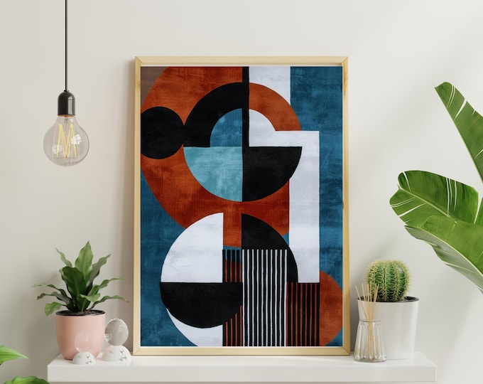 Moody abstract prints