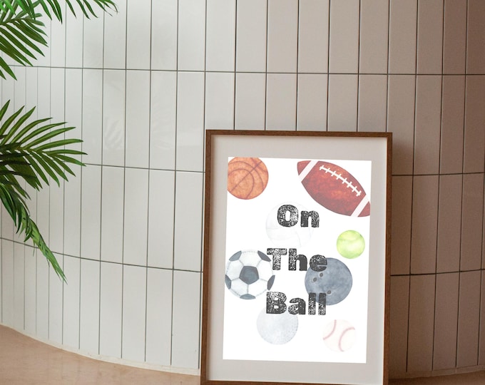 Humorous balls prints