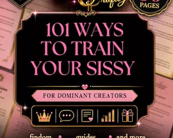 101 Ways To Punish Your Sissy | Findom Guide  | Sissy Punishments Pdf |