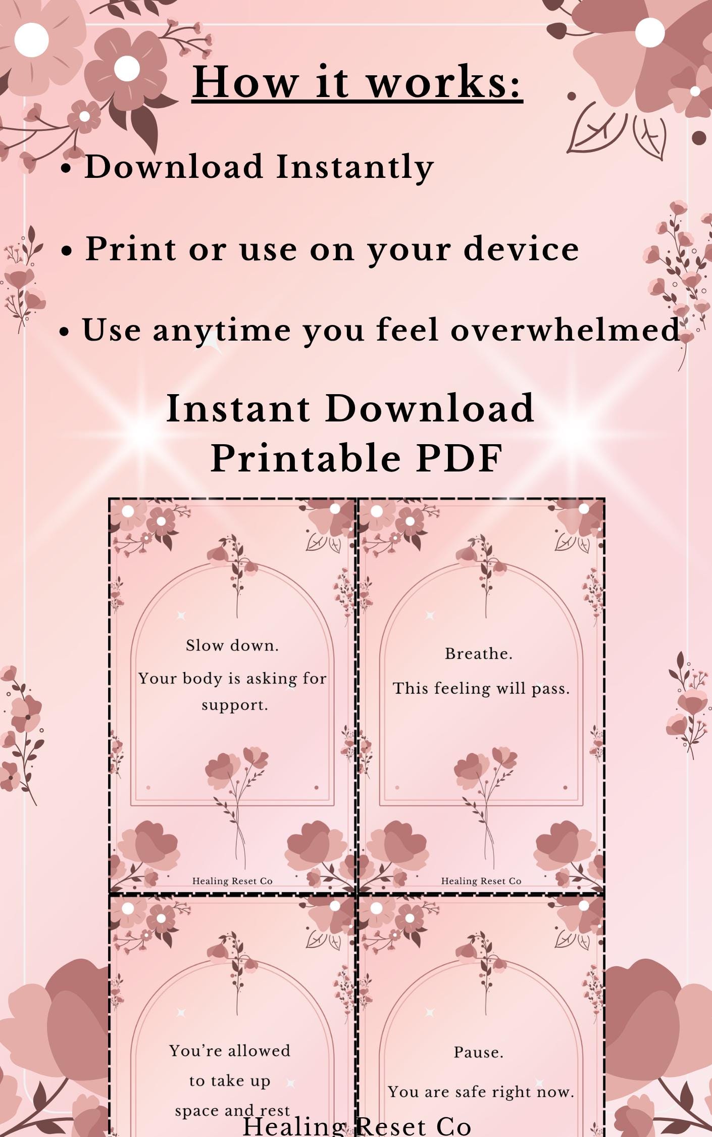 Nervous System Reset Kit | Anxiety, Overwhelm, Emotional Regulation ...