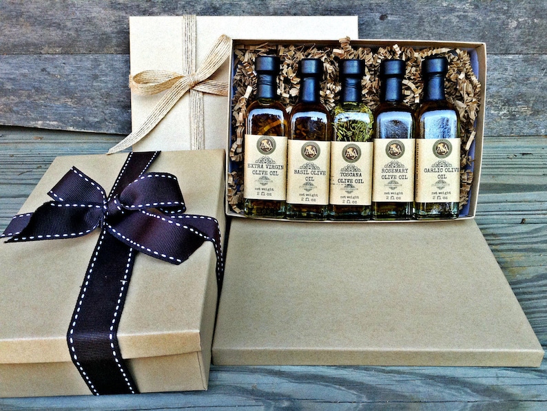 Gourmet Gift Box – Olive Oils & Balsamic Vinegars