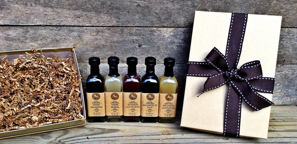 Olive Oil and Balsamic Vinegar Italian Sampler Set Holiday Etsy