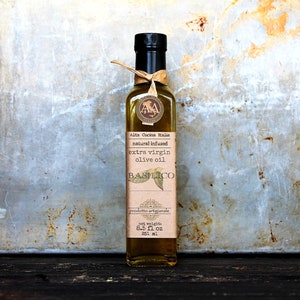 Basil Infused Olive Oil