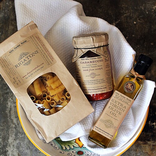 Italian Pasta Night Gift Set Newlyweds Gift Set Deluxe Etsy