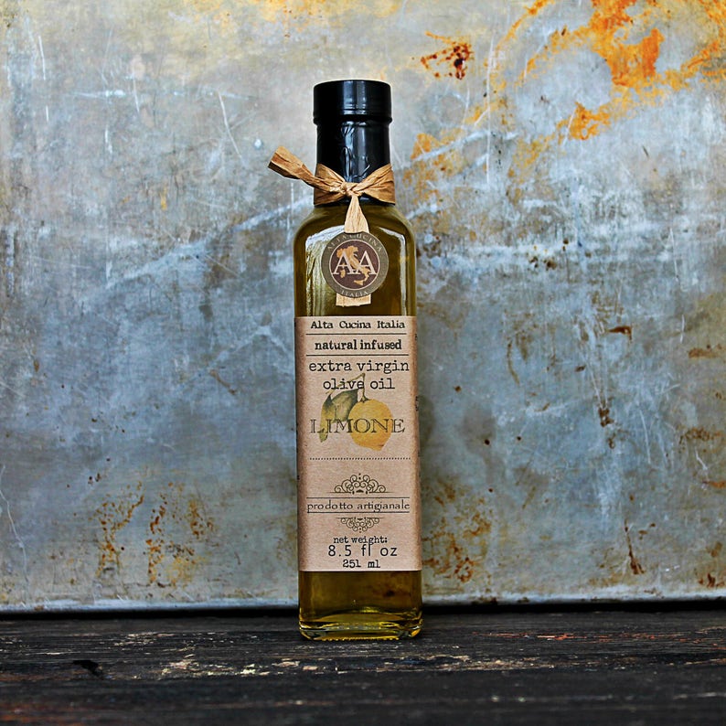 Lemon Infused Olive Oil