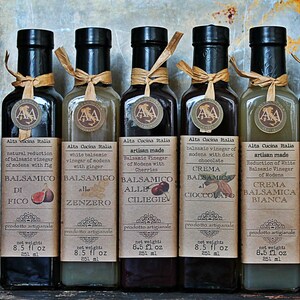 Flavored Balsamic Vinegar Reduction