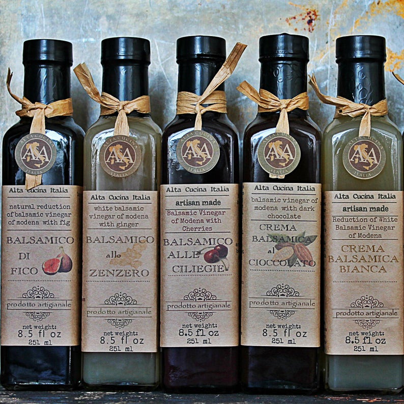 Flavored Balsamic Vinegar Reduction
