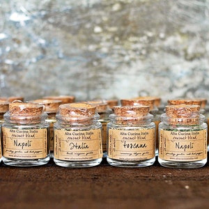 Italian Gourmet Seasonings Favors for Weddings, Engagements, Anniversary, Bridal Shower, Italy Destination Weddings and Italian Theme Party