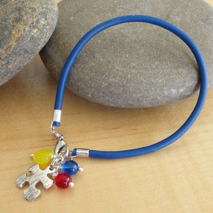 Autism Awareness Bracelet (Rubber) - Aspergers Syndrome Awareness