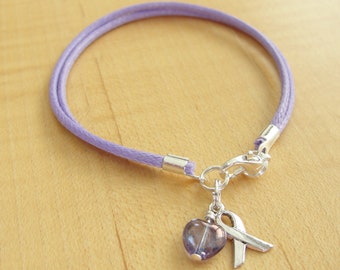 Rett Syndrome Awareness Bracelet - Cotton/Poly