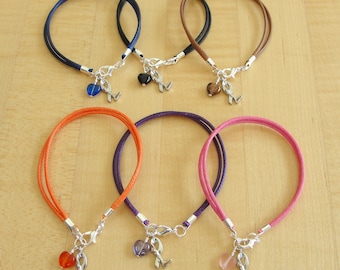 Amputee Awareness Bracelet -  Prosthetic Leg Awareness - Limb difference Awareness