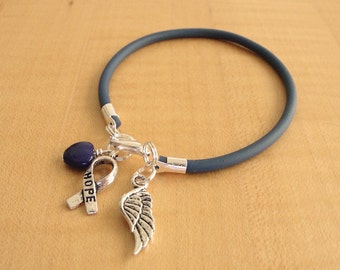 Angelman Syndrome Awareness Bracelet - Rubber