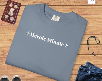 Heroisches Minuten-T-Shirt | Der heilige Josefmaria Escriva | Morning Mindset T-Shirt