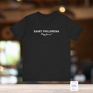 Saint Philomena Prayer Tee | Catholic Gift, Devotional Shirt image 10