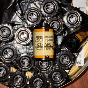 Kodak 500T / 200T / 250D / 50D / Double-X Bulk-loaded Cinema Film, 35mm, 36exp, AHU