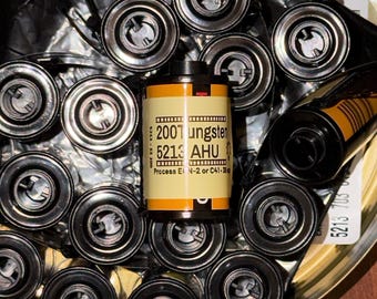 Kodak 500T / 200T / 250D / 50D / Double-X Bulk-loaded Cinema Film, 35mm, 36exp, AHU